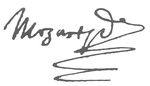 Mozart signature